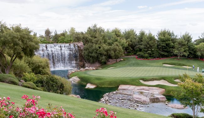 Vue depuis le country club du Wynn Las Vegas