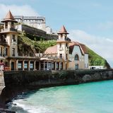 La plage du Plat Gousset à Granville