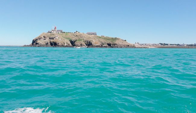 La traversée vers les îles Chausey