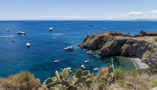 belle plage de panarea