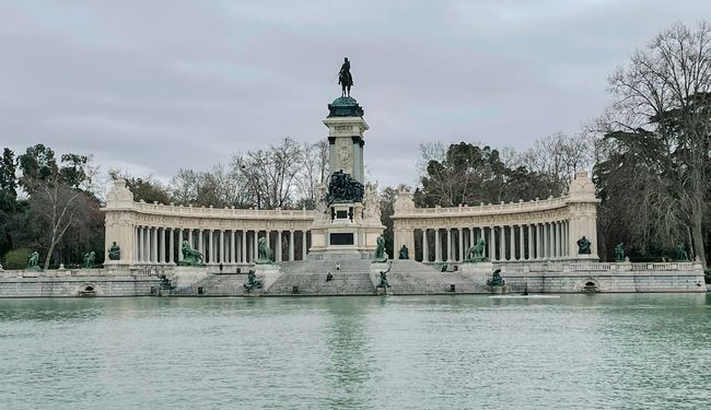 Le Parc du Retiro à Madrid