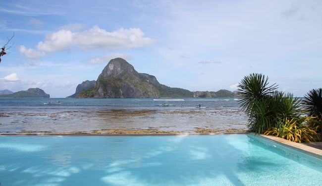 Un hôtel avec piscine à el Nido aux Philippines