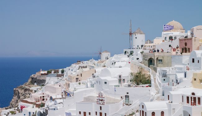 Le village d’Oia à Santorin