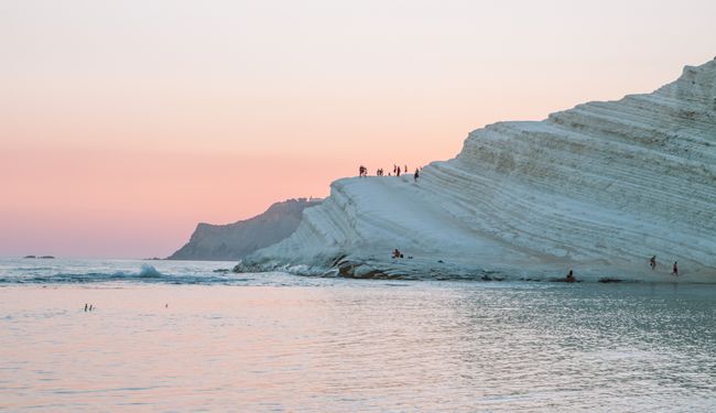 La Scala dei Turchi en Sicile