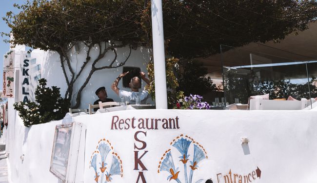 La Skala, le meilleur restaurant d’Oia