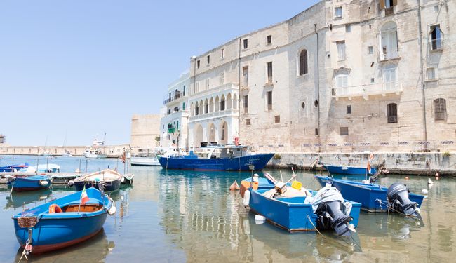 Visiter le port de Monopoli