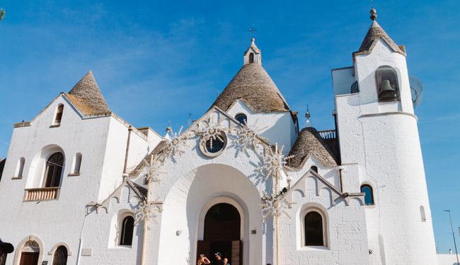La chiesa San Antonio en trullo à Alberobello