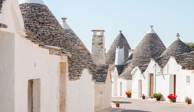 Le rione Aia Piccola à Alberobello